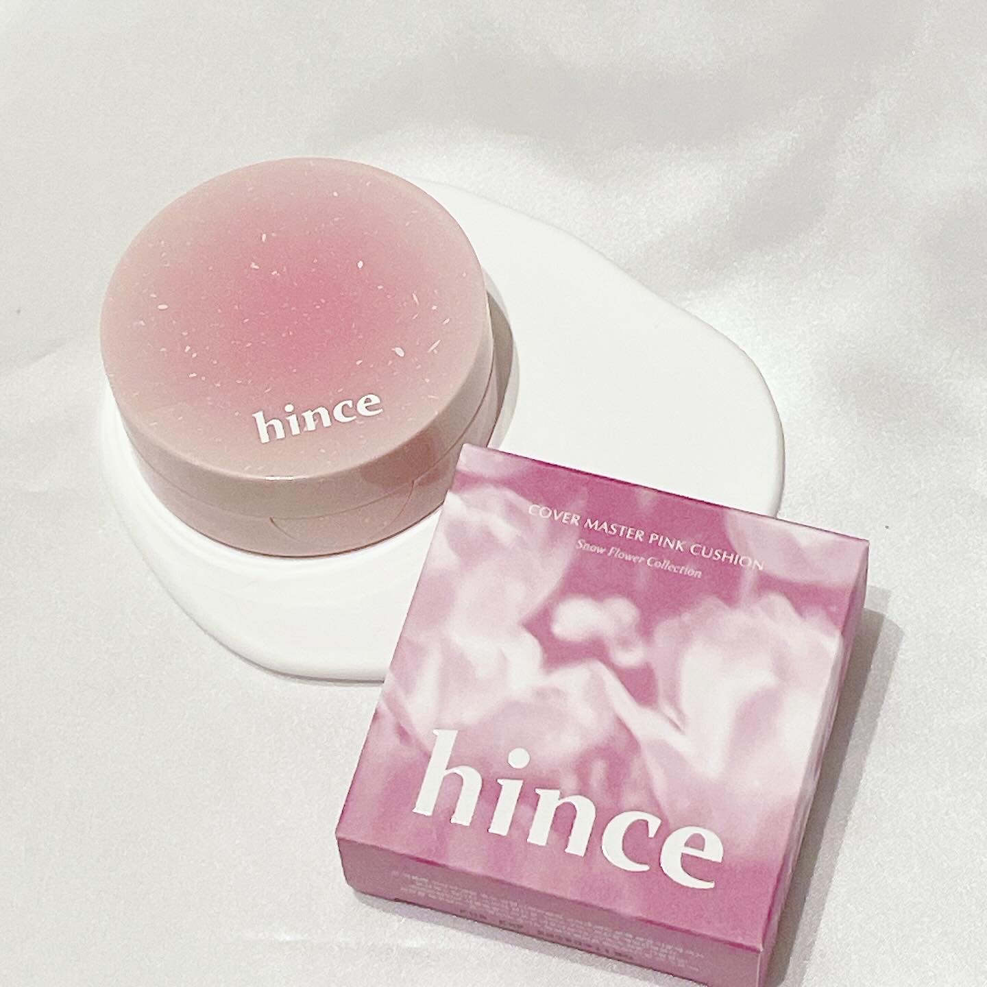 カバーマスターピンククッション/hince/クッションファンデーションを使ったクチコミ（2枚目）