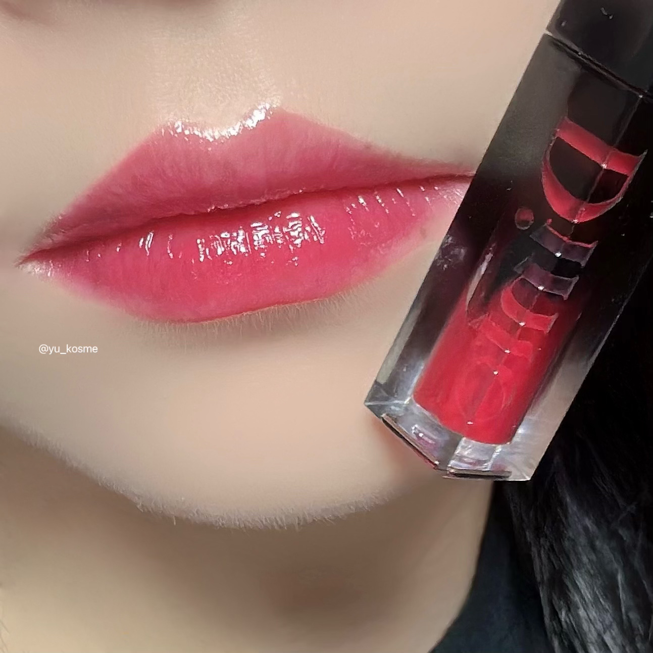 ミニリップトリオブラーグローイリップティント #Cool 205,216,224/Dinto/リップティントを使ったクチコミ（3枚目）