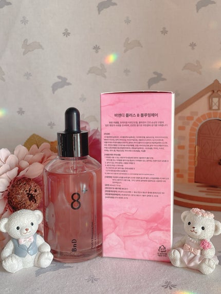 8+ブルーミングヘアオイル ナチュラルフローラルの香り/BnD/ヘアオイルを使ったクチコミ(2枚目)