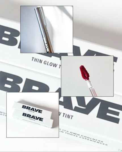 THIN GLOW TINT/BRAYE/口紅を使ったクチコミ(4枚目)