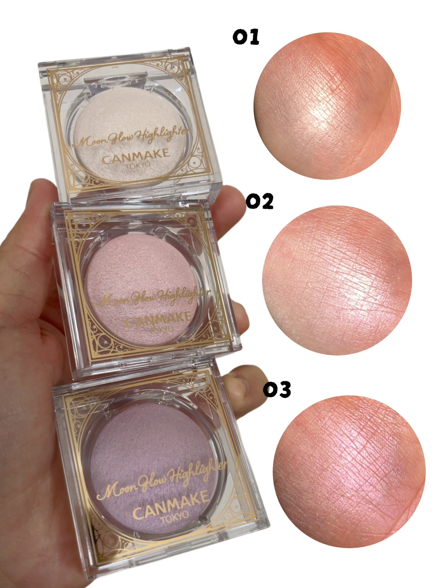 ムーングロウハイライター/キャンメイク/ハイライトを使ったクチコミ(1枚目)