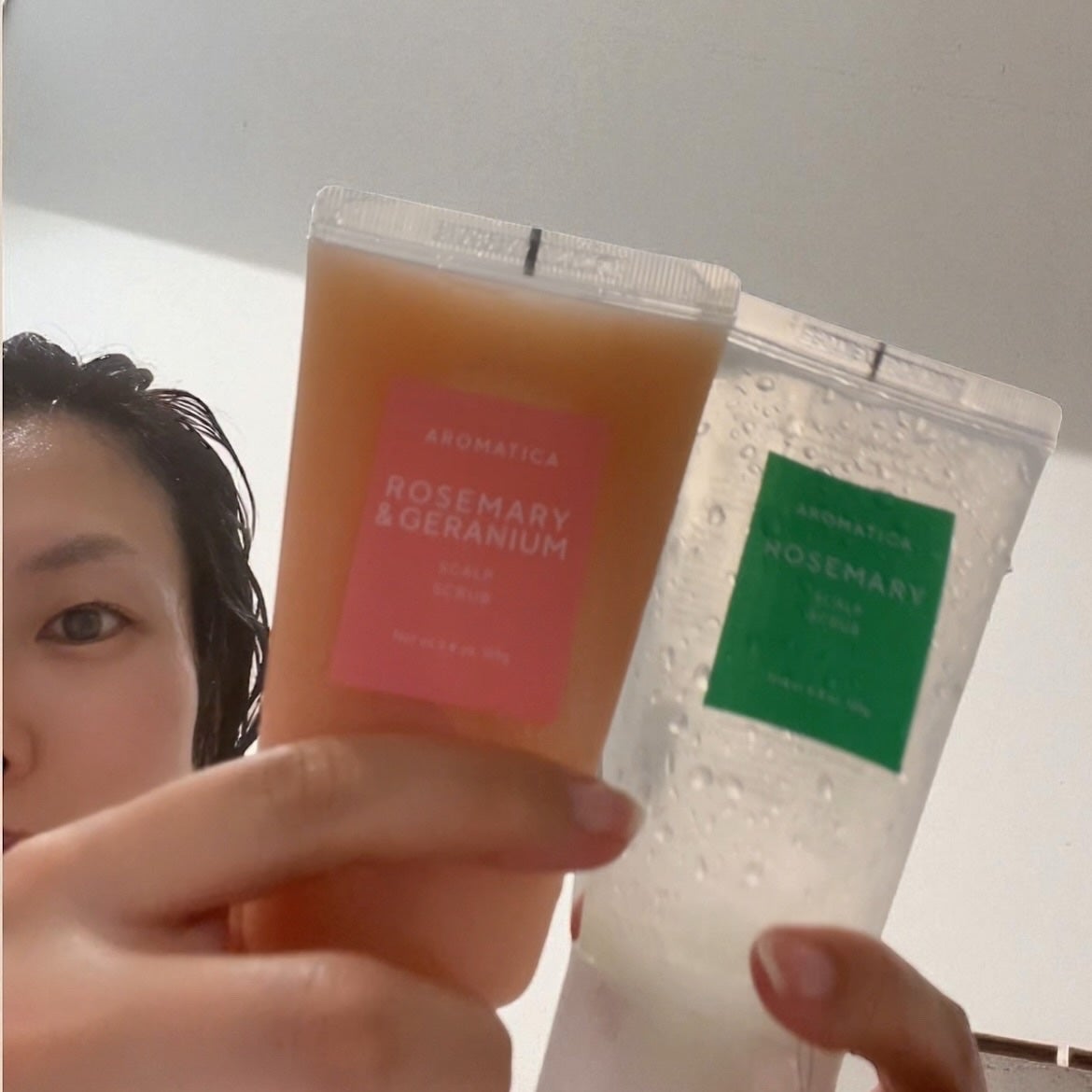 ローズマリー&ゼラニウムスカルプスクラブ/AROMATICA/ヘッドスクラブを使ったクチコミ(9枚目)