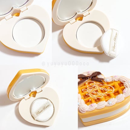 スウィーティーベアコレクション ミニセッティングパウダー/FlowerKnows/プレストパウダーを使ったクチコミ(6枚目)