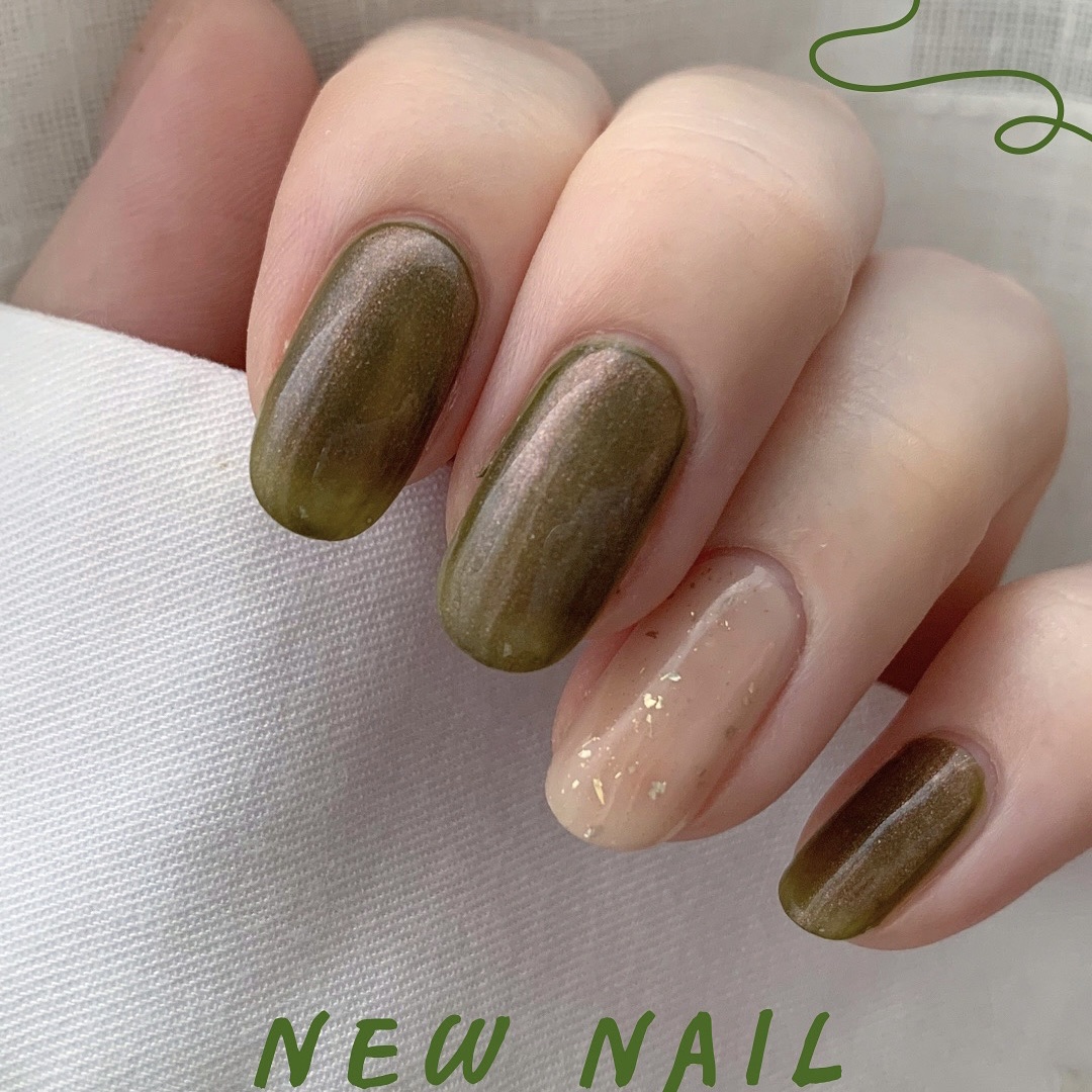 秋ネイル💅🍂