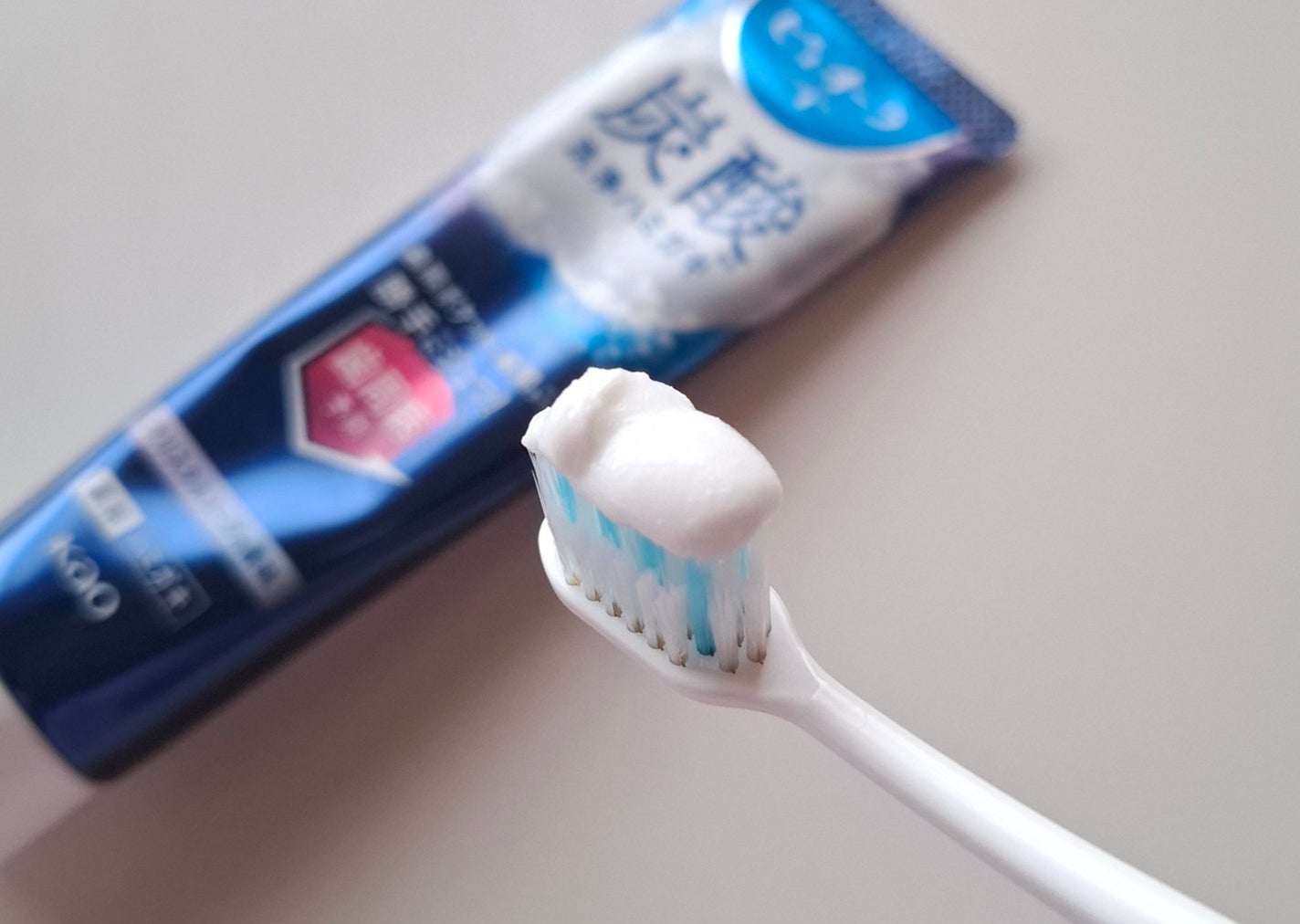 ピュオーラ 炭酸ハミガキ【医薬部外品】/ピュオーラ/歯磨き粉を使ったクチコミ(2枚目)