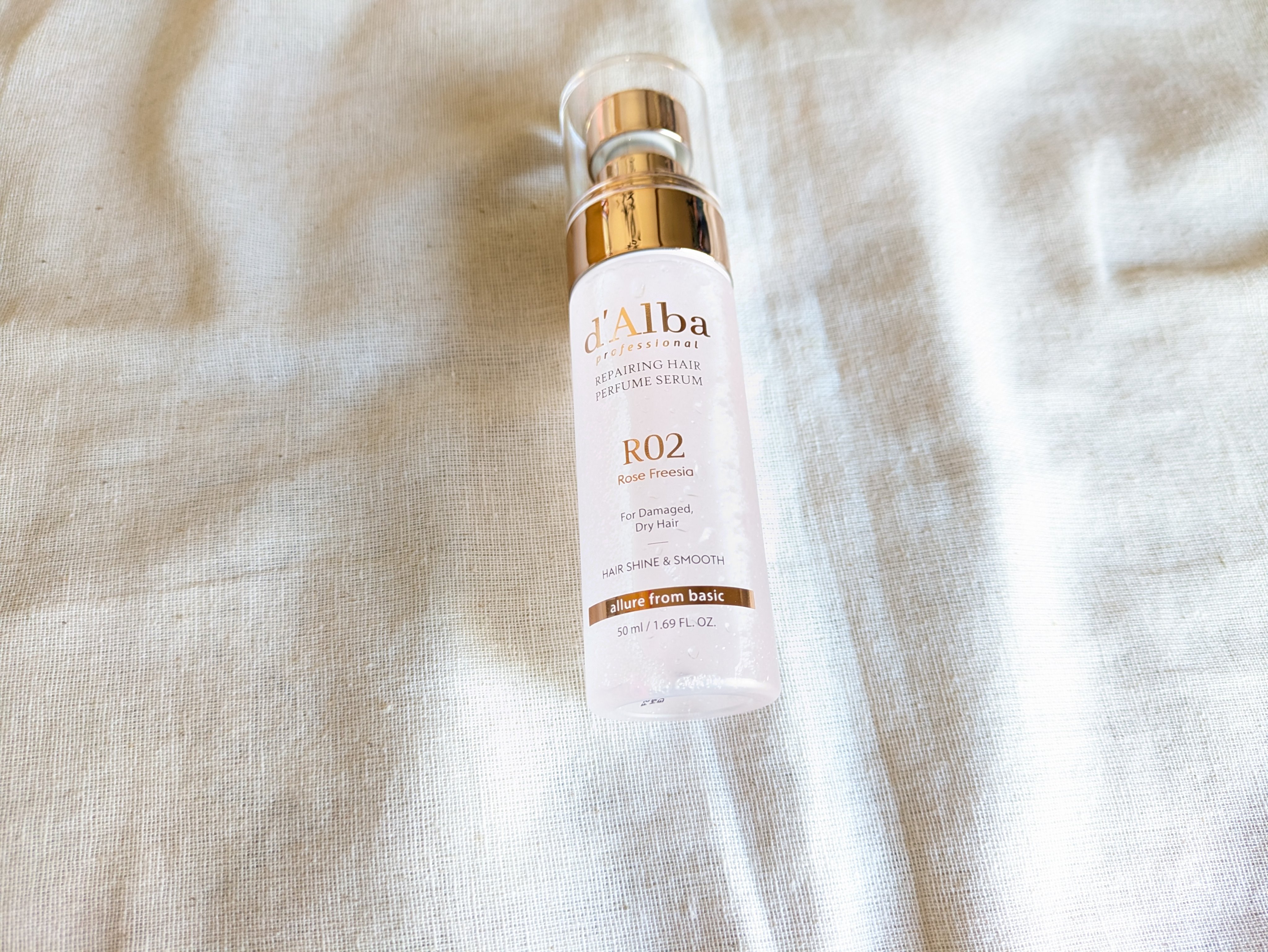 プロフェッショナルリペアリングヘアパヒュームセラム/ダルバ/ヘアミストを使ったクチコミ（3枚目）