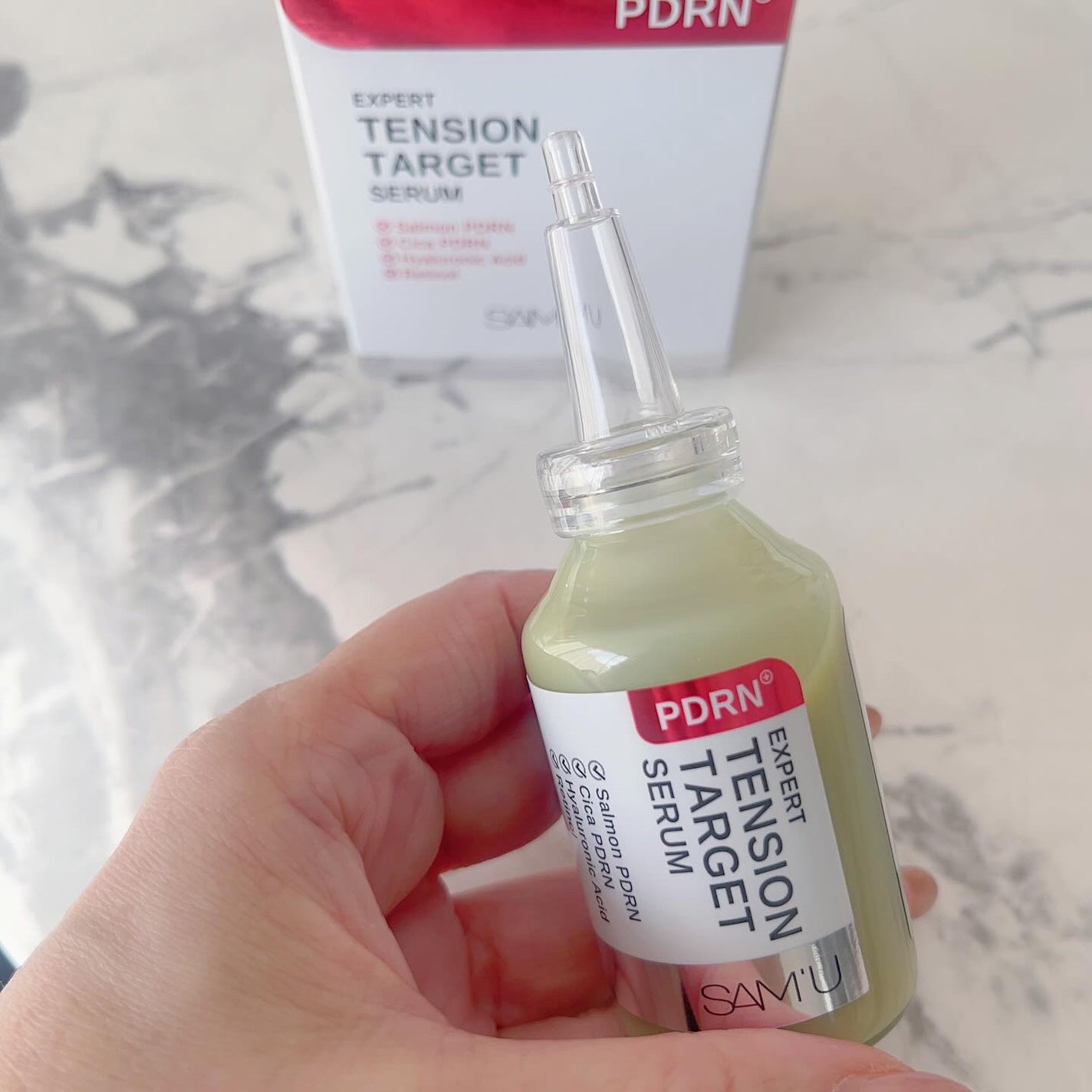 PDRNエキスパートテンションターゲットセラム/SAM'U/美容液を使ったクチコミ(4枚目)
