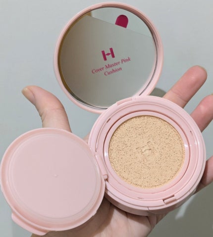 カバーマスターピンククッション/hince/クッションファンデーションを使ったクチコミ(3枚目)