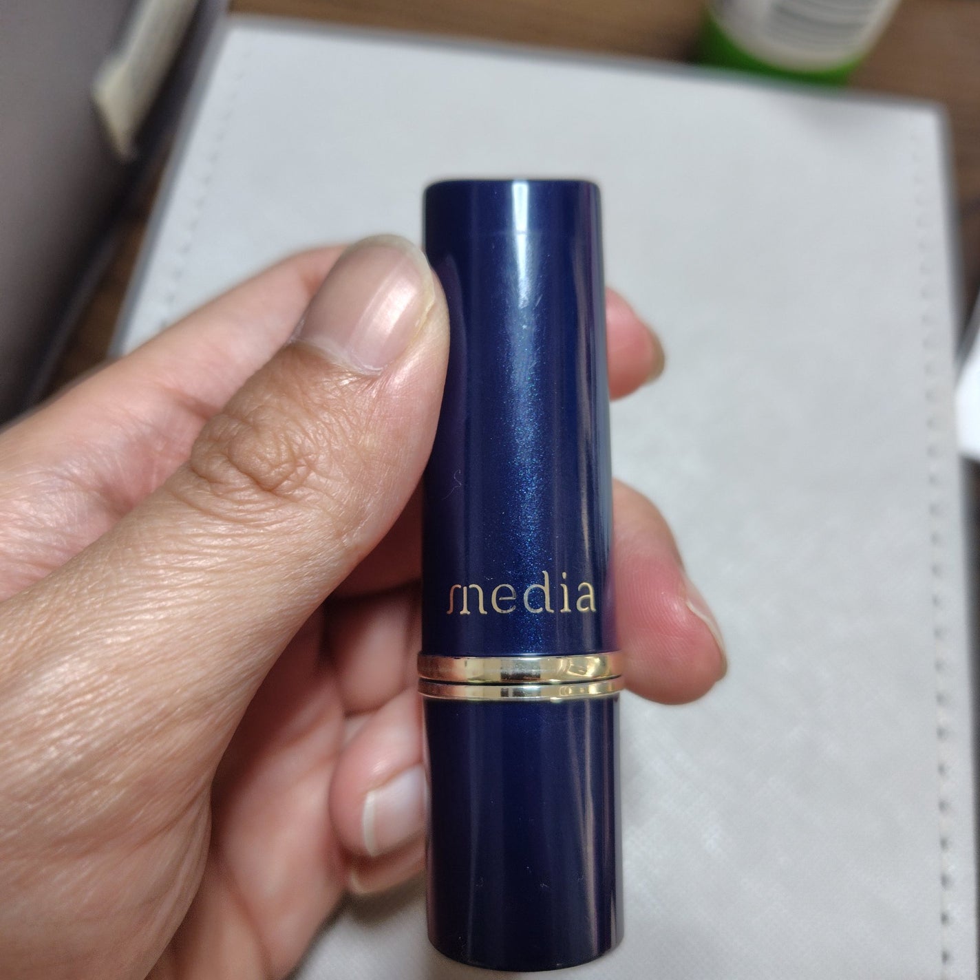 クリーミィラスティングリップA/media/口紅を使ったクチコミ(1枚目)