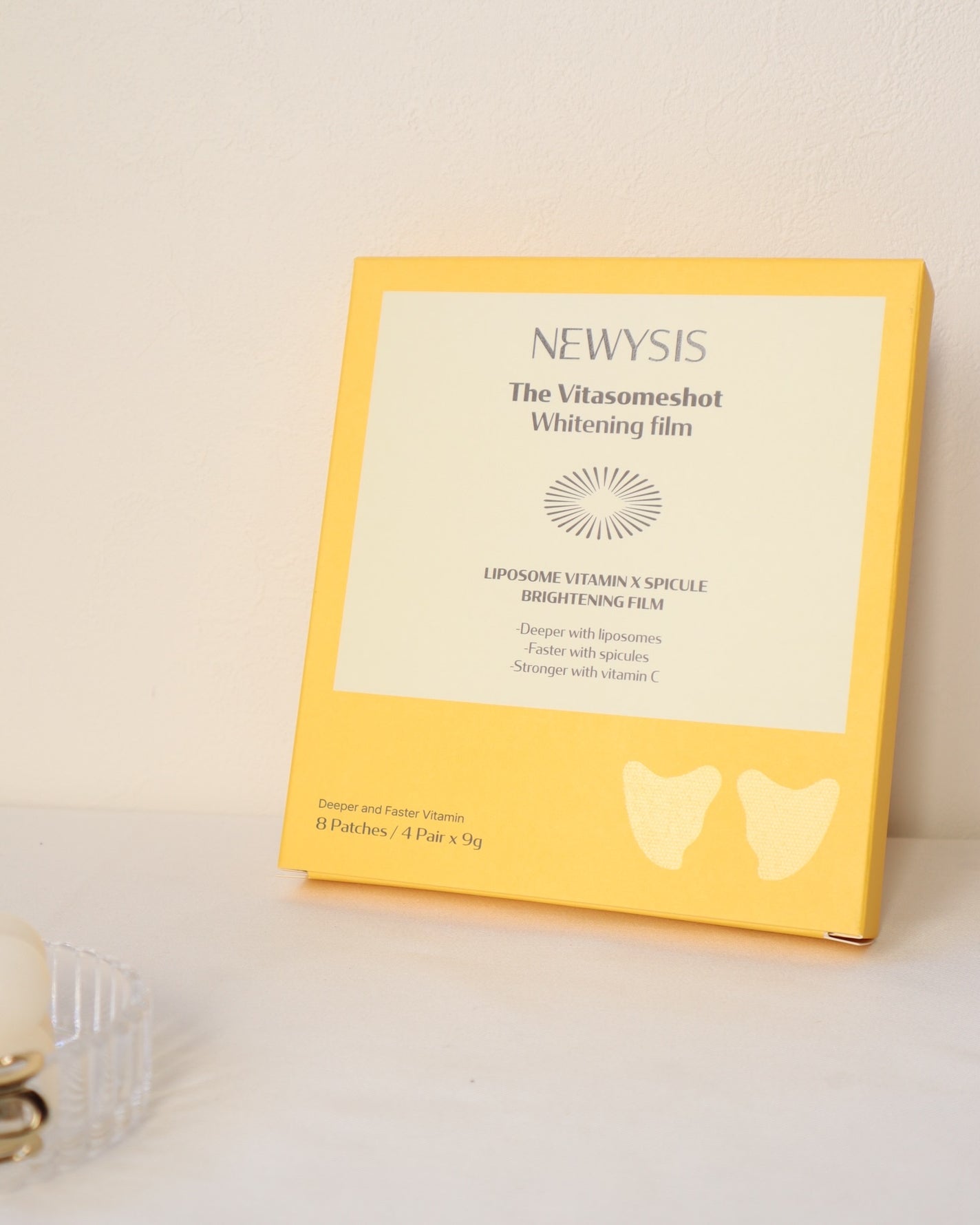 ビタソームショットホワイトニングフィルム/NEWYSIS/シートマスク・パックを使ったクチコミ(3枚目)