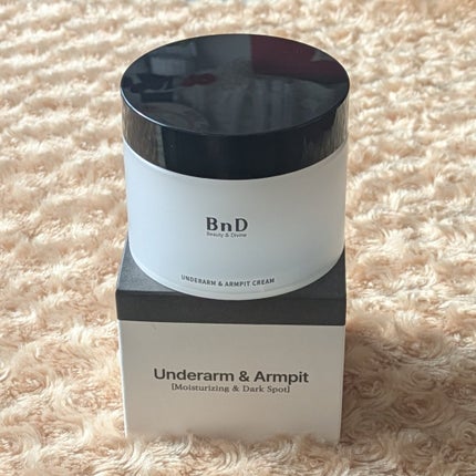 BnDアンダーアームクリーム(ボディクリーム)/BnD/デリケートゾーンケアを使ったクチコミ(4枚目)
