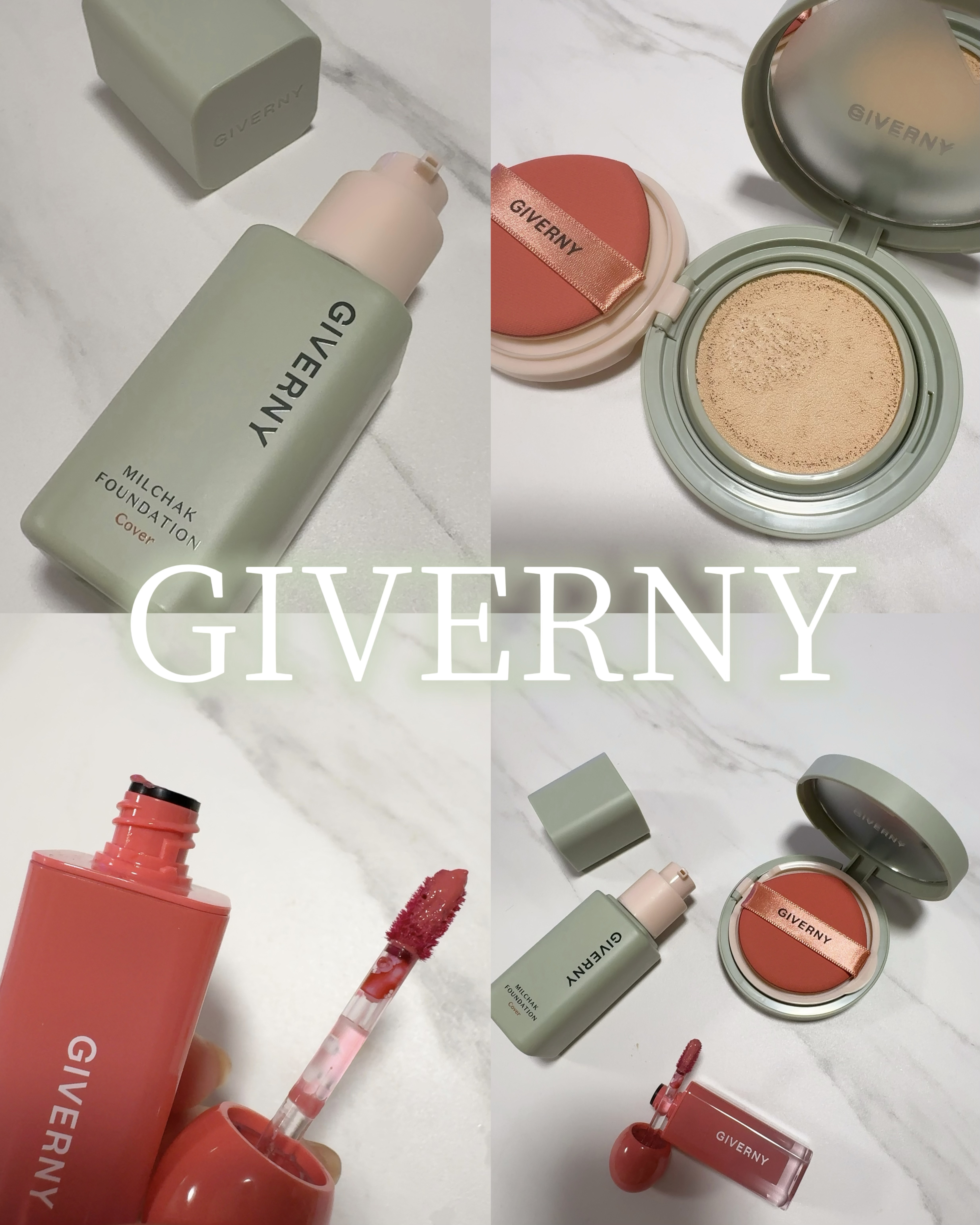 ＼メガ割おすすめコスメ✨／

GIVERNY （ジベルニー）

Milchak Cover Foundation
密着カバーファンデーション

メイクサロンで使われているファンデーション！
韓国アイドルのメイクをお家で簡単に🫶
ヨレにくい