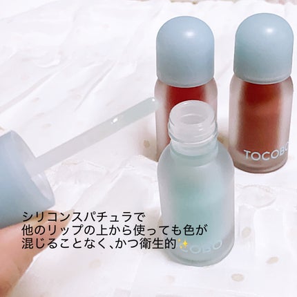 ジューシーベリープランピングリップオイル/TOCOBO/リップグロスを使ったクチコミ(2枚目)