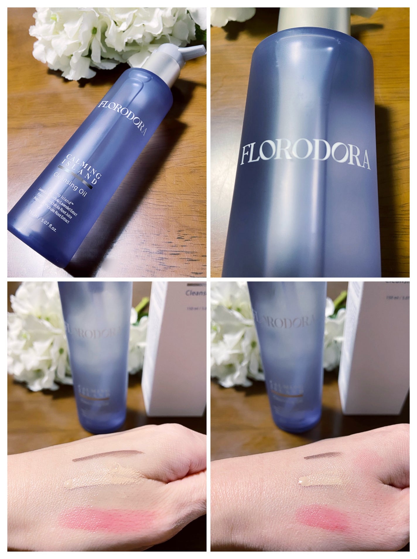フローロドラ カーミングアイランドクレンジングオイル/Florodora/オイルクレンジングを使ったクチコミ(3枚目)