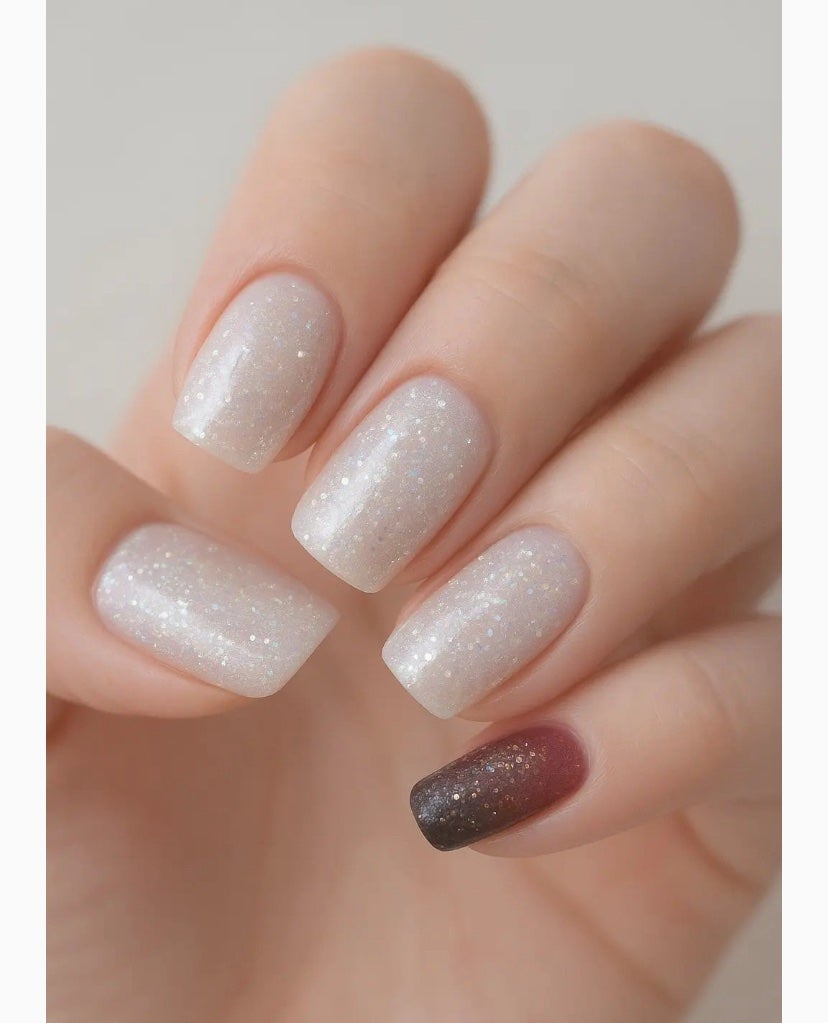 ITGグリッターネイル/DAISO/マニキュアを使ったクチコミ(1枚目)