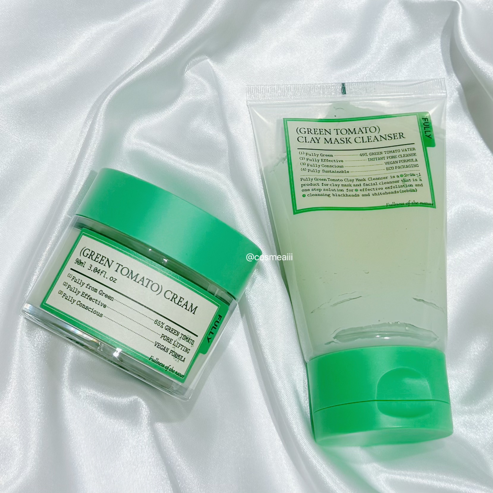 グリーントマトクレイマスククレンザー/FULLY/洗い流すパック・マスクを使ったクチコミ（2枚目）