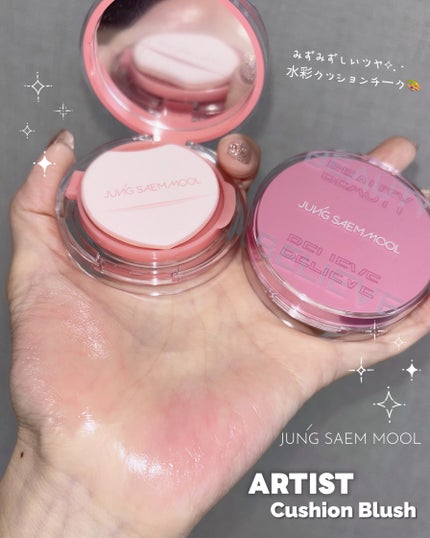 アーティストクッションブラッシュ/JUNG SAEM MOOL/リキッドチークを使ったクチコミ(1枚目)