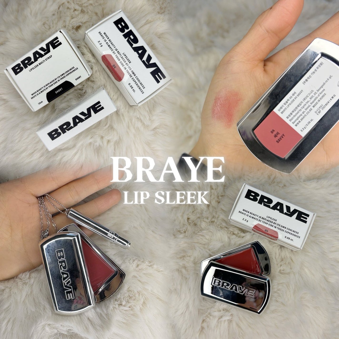 BRAYE LIPSLEEK/BRAYE/口紅を使ったクチコミ(1枚目)