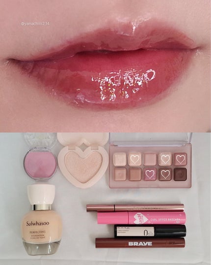 クリームチーク(パールタイプ)/キャンメイク/ジェル・クリームチークを使ったクチコミ(3枚目)