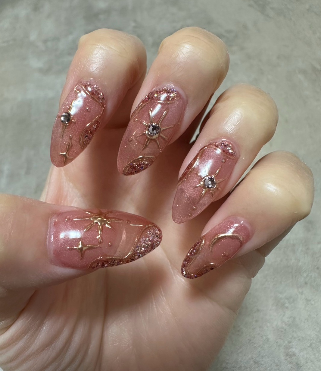 5ミクロンマグネット/ネイル工房/ジェルネイルを使ったクチコミ（1枚目）