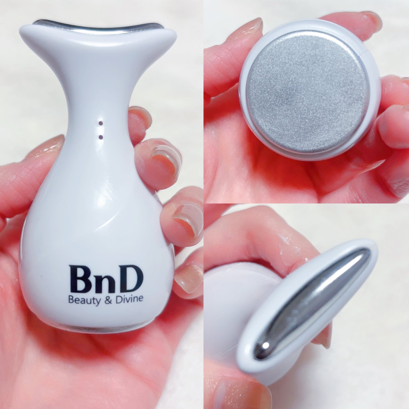 BnD ネックアイロン トーンアップ クリーム/BnD/ネック・デコルテケアを使ったクチコミ(4枚目)