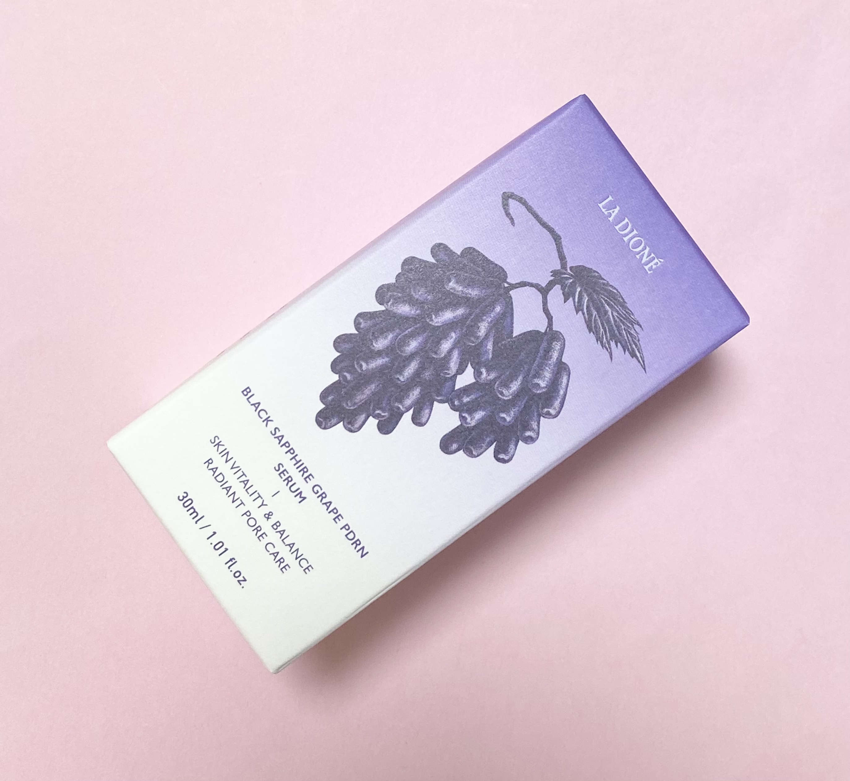 スイート サファイア ブドウ PDRN セラム 30ml/LA DIONÉ/美容液を使ったクチコミ（1枚目）