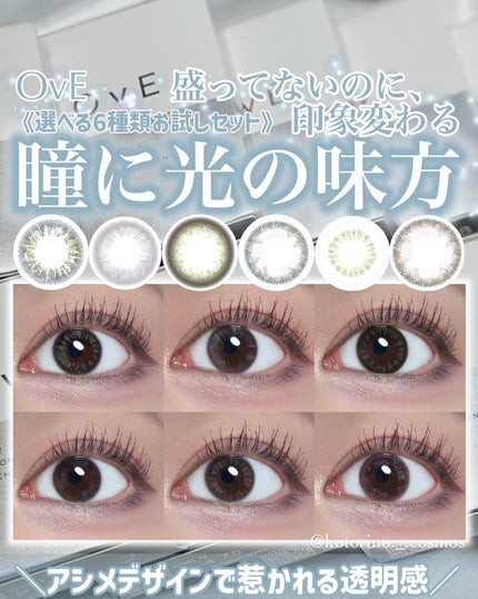 OvE(オヴィ) 1day/OvE/ワンデー(1DAY)カラコンを使ったクチコミ(1枚目)