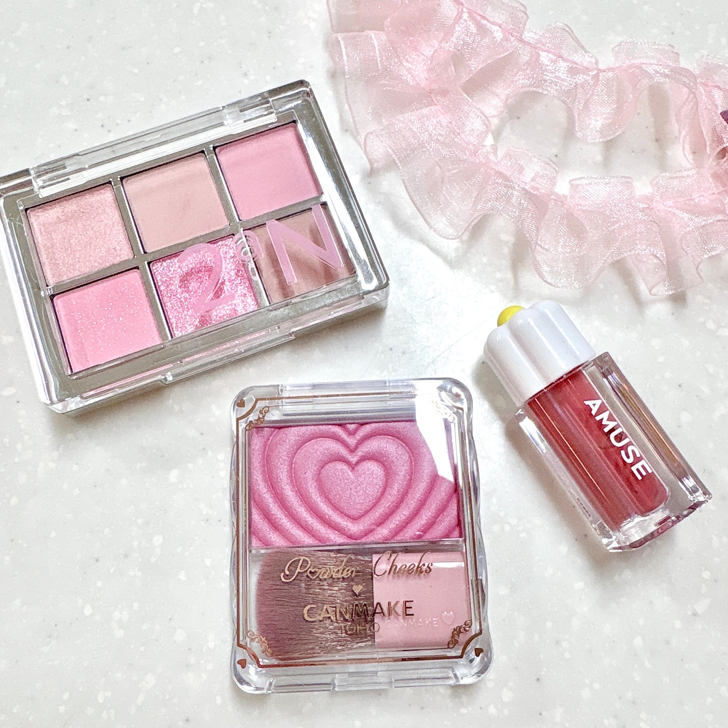 パウダーチークス/キャンメイク/パウダーチークを使ったクチコミ（1枚目）