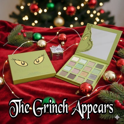 Kylie ×Grinch クリスマスコラボ /Kylie Cosmetics/アイシャドウパレットを使ったクチコミ(1枚目)
