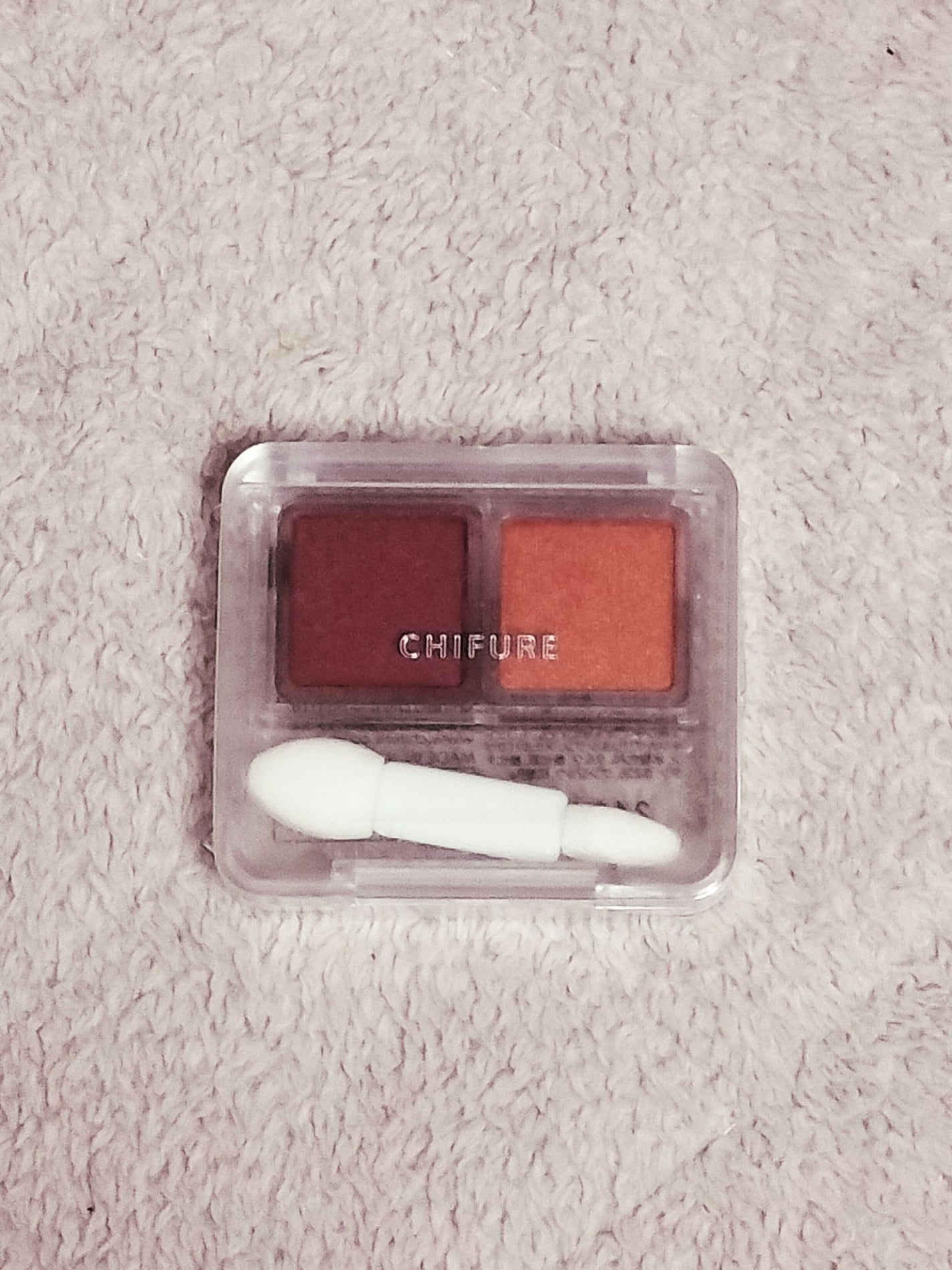 ツイン カラー アイシャドウ/ちふれ/アイシャドウパレットを使ったクチコミ(1枚目)