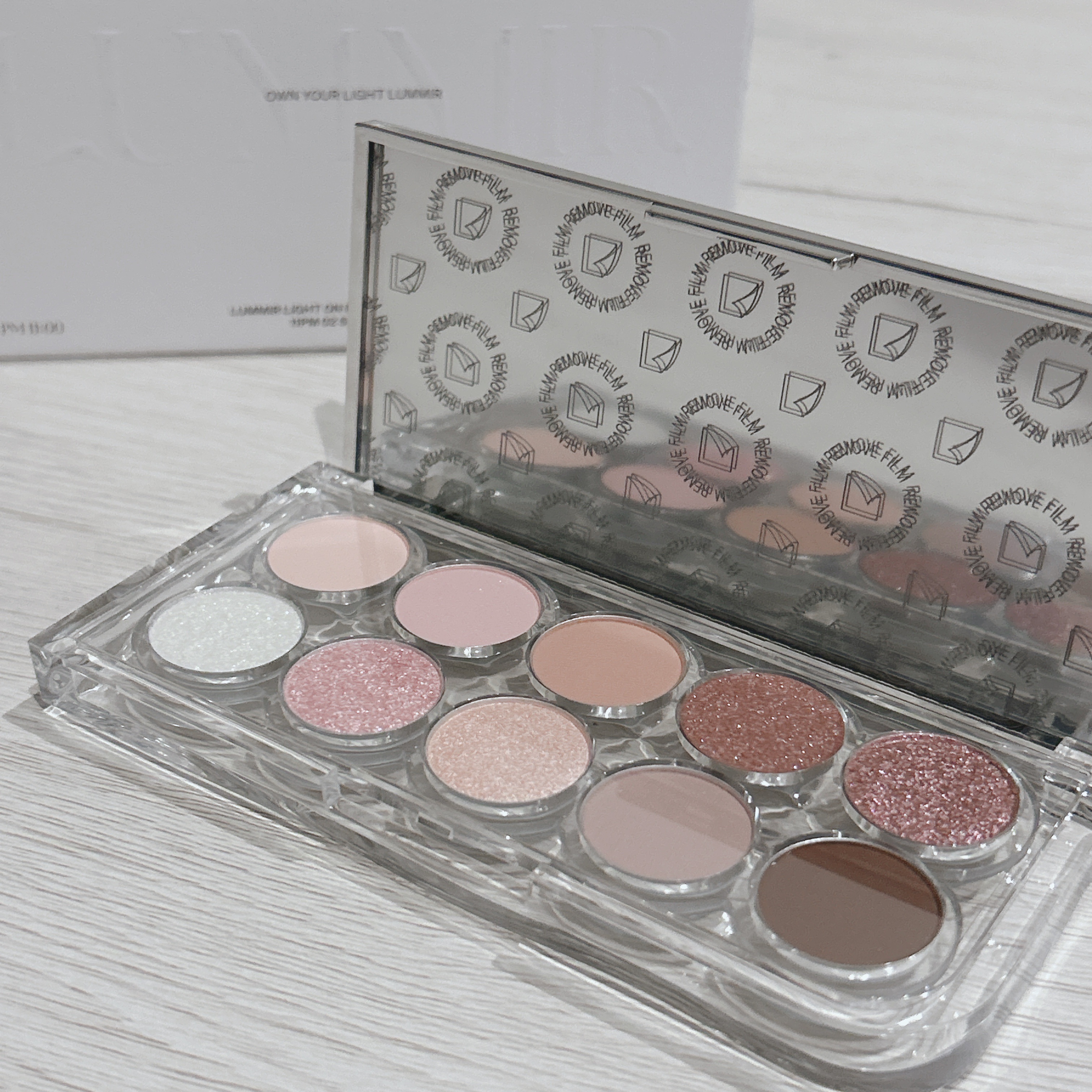 ライトオンアイズシャドウパレット/ルミル/アイシャドウパレットを使ったクチコミ（2枚目）