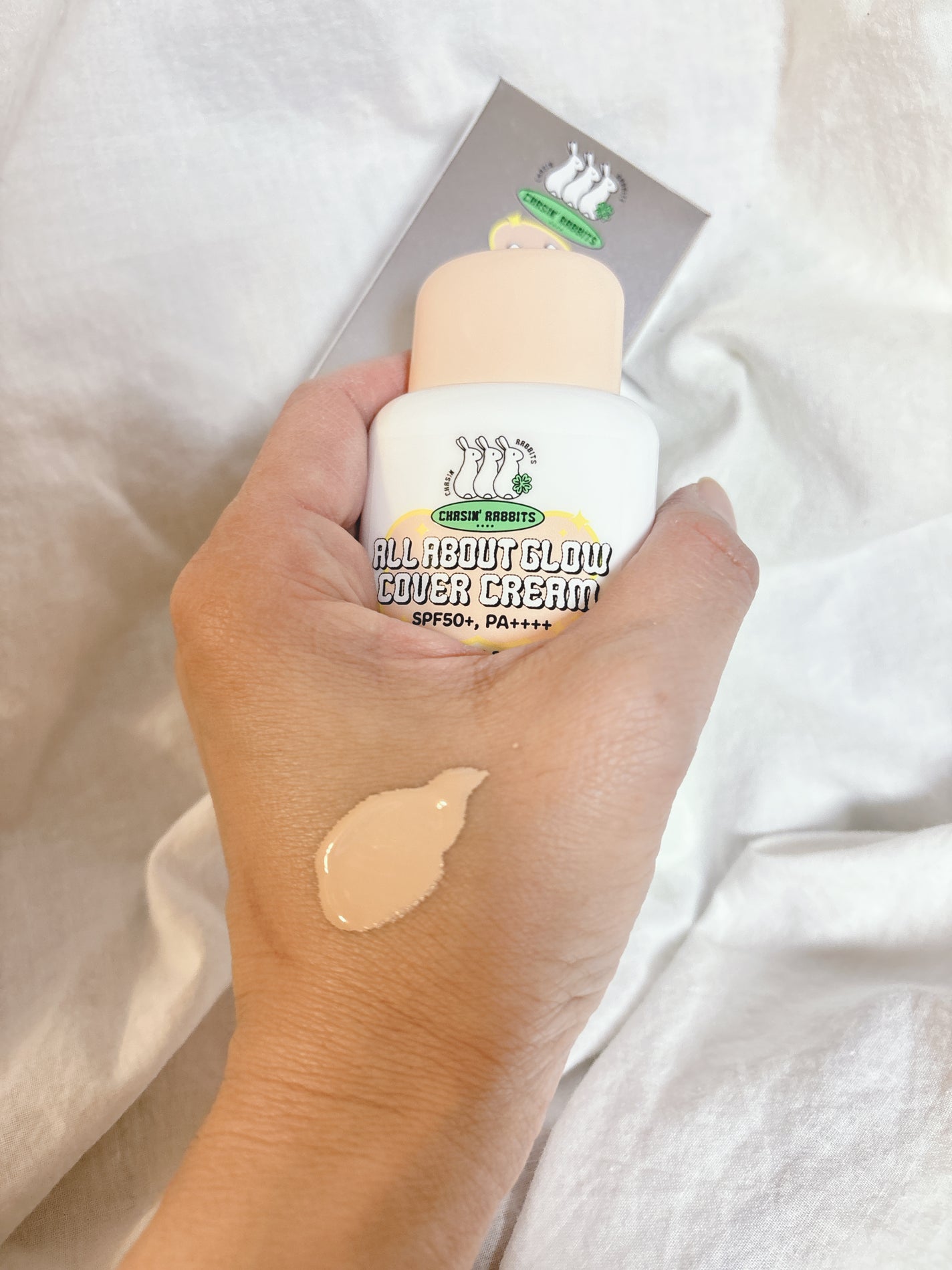 オールアバウトグロウトーンアップクリーム/CHASIN'RABBITS/化粧下地を使ったクチコミ(3枚目)
