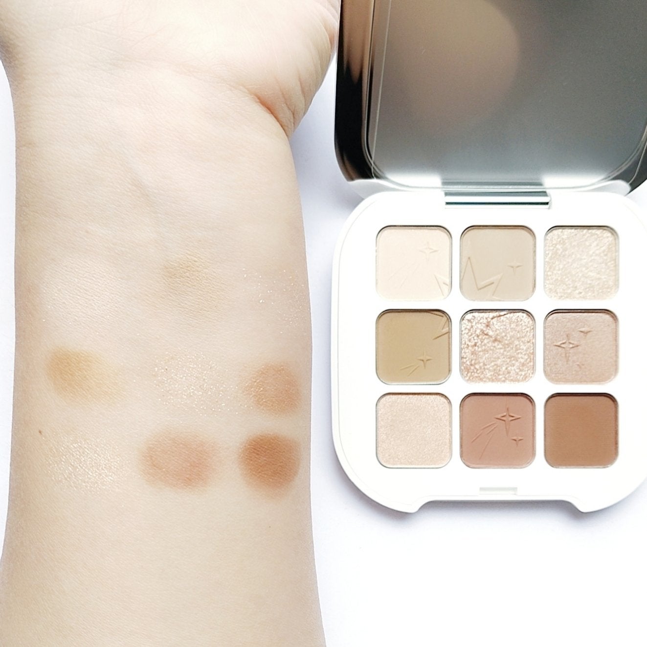 PERFECT DIARY (パーフェクトダイアリー)「原石」9色アイシャドウ クリスマス限定/PERFECT DIARY/アイシャドウパレットを使ったクチコミ(7枚目)