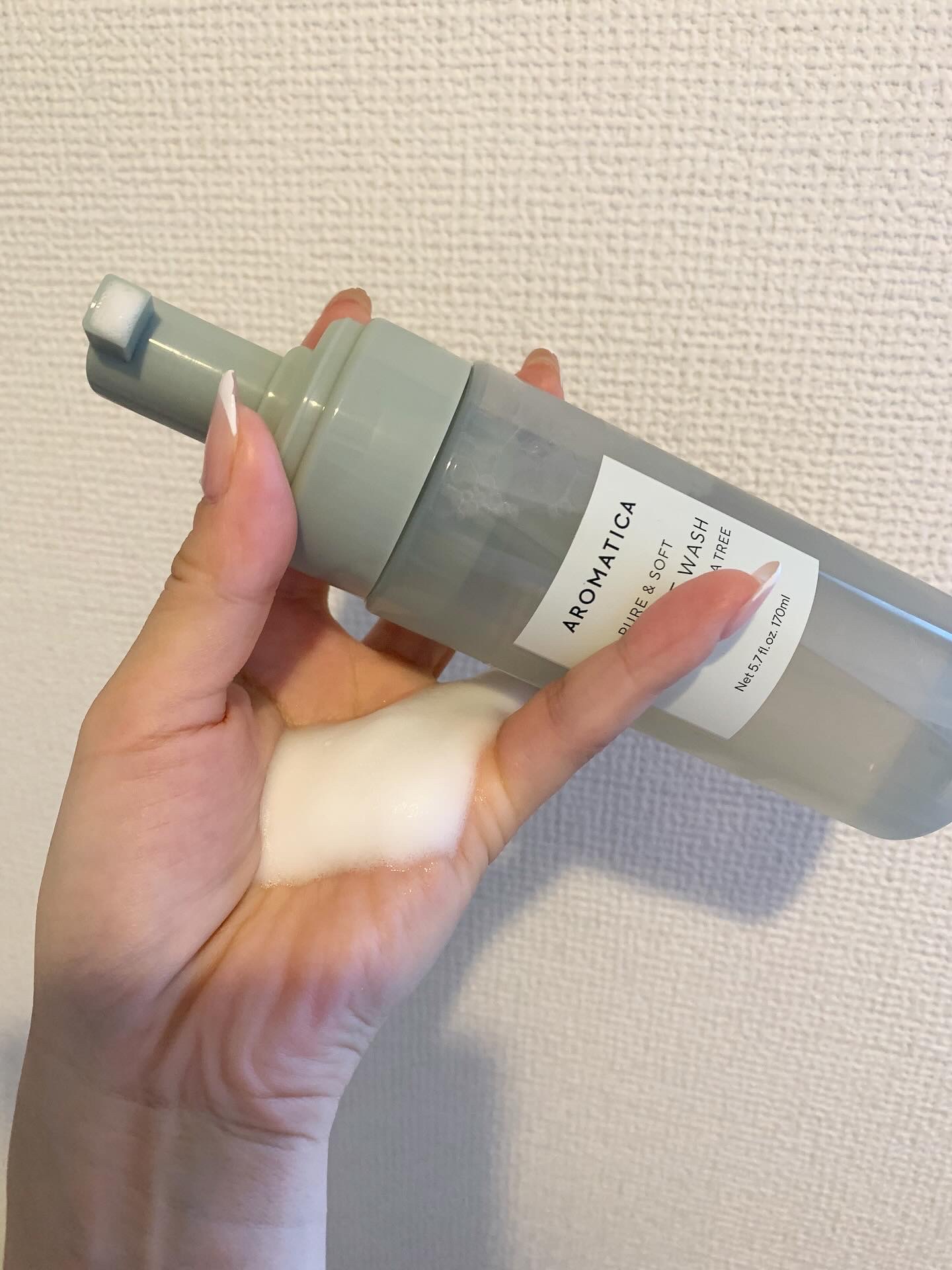 ピュア＆ソフトフェミニンウォッシュ /AROMATICA/デリケートゾーンケアを使ったクチコミ（2枚目）