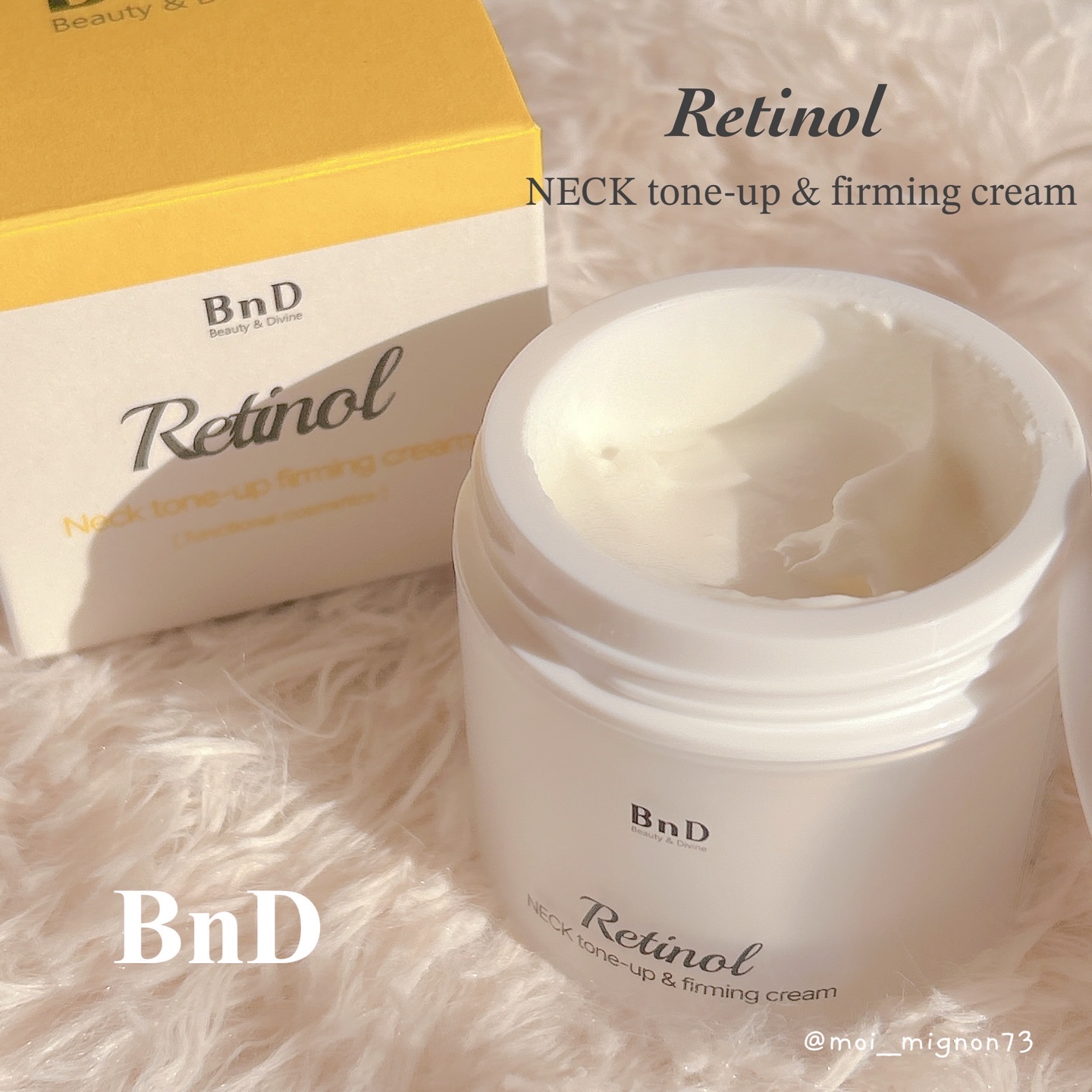 BnD ネックアイロン トーンアップ クリーム/BnD/ネック・デコルテケアを使ったクチコミ（1枚目）