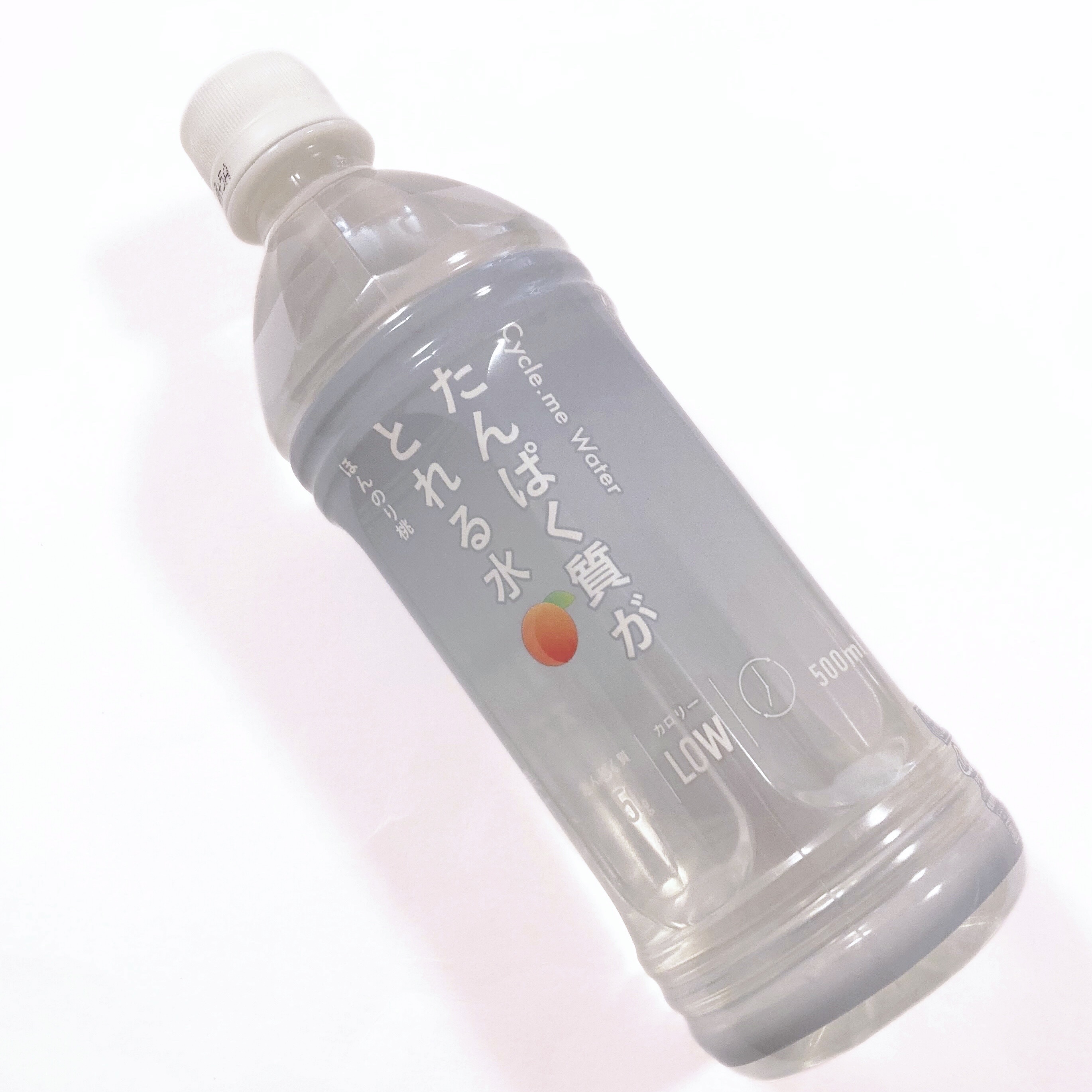 サイクルミー たんぱく質がとれる⽔ ほんのり桃のクチコミ「🍑サイクルミー たんぱく質がとれる⽔ ほんのり桃

水と一緒にたんぱく質も摂れる❣️ ほんのり.....」（1枚目）