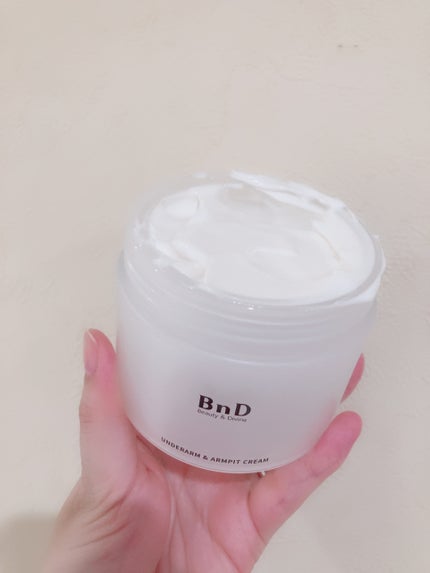 BnDアンダーアームクリーム(ボディクリーム)/BnD/デリケートゾーンケアを使ったクチコミ(2枚目)