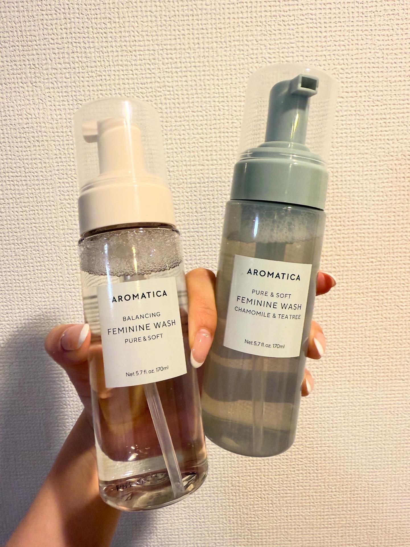 ピュア＆ソフトフェミニンウォッシュ /AROMATICA/デリケートゾーンケアを使ったクチコミ（1枚目）