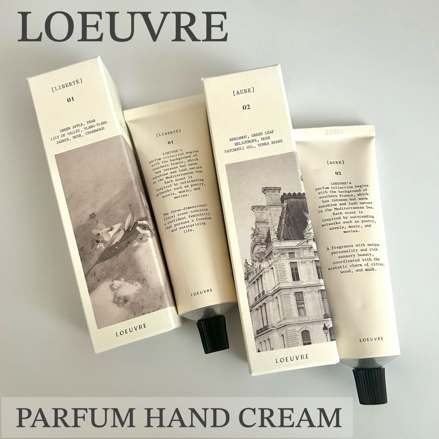 LIBERTE PARFUM HAND CREAM/LOEUVRE/ハンドクリームを使ったクチコミ(1枚目)