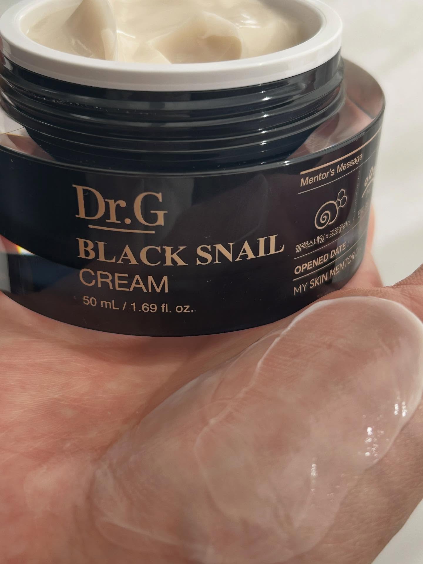 ブラックスネイル クリーム/Dr.G/フェイスクリームを使ったクチコミ（2枚目）