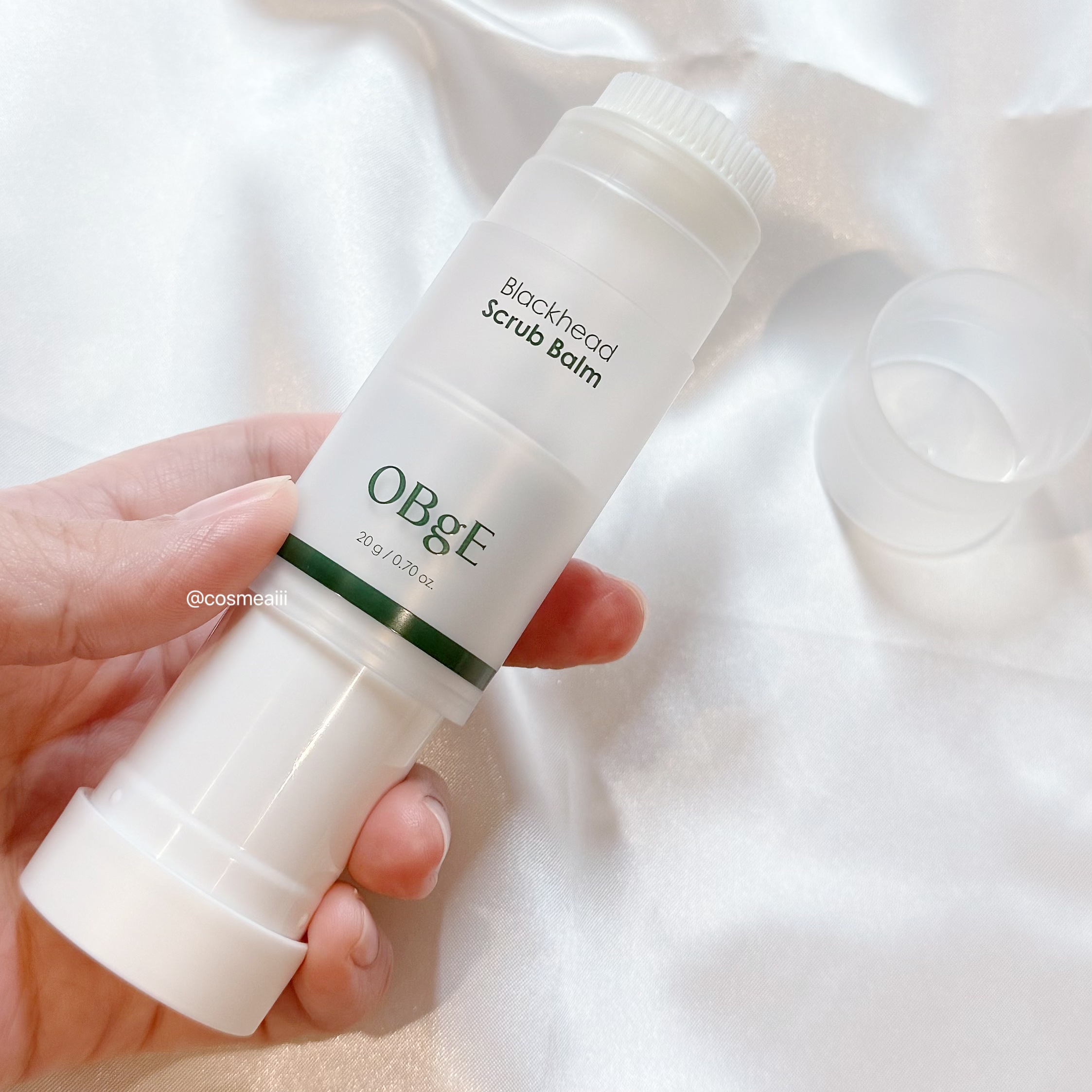 ブラックヘッドバームスクラブ/オブジェ/フェイスバームを使ったクチコミ（3枚目）