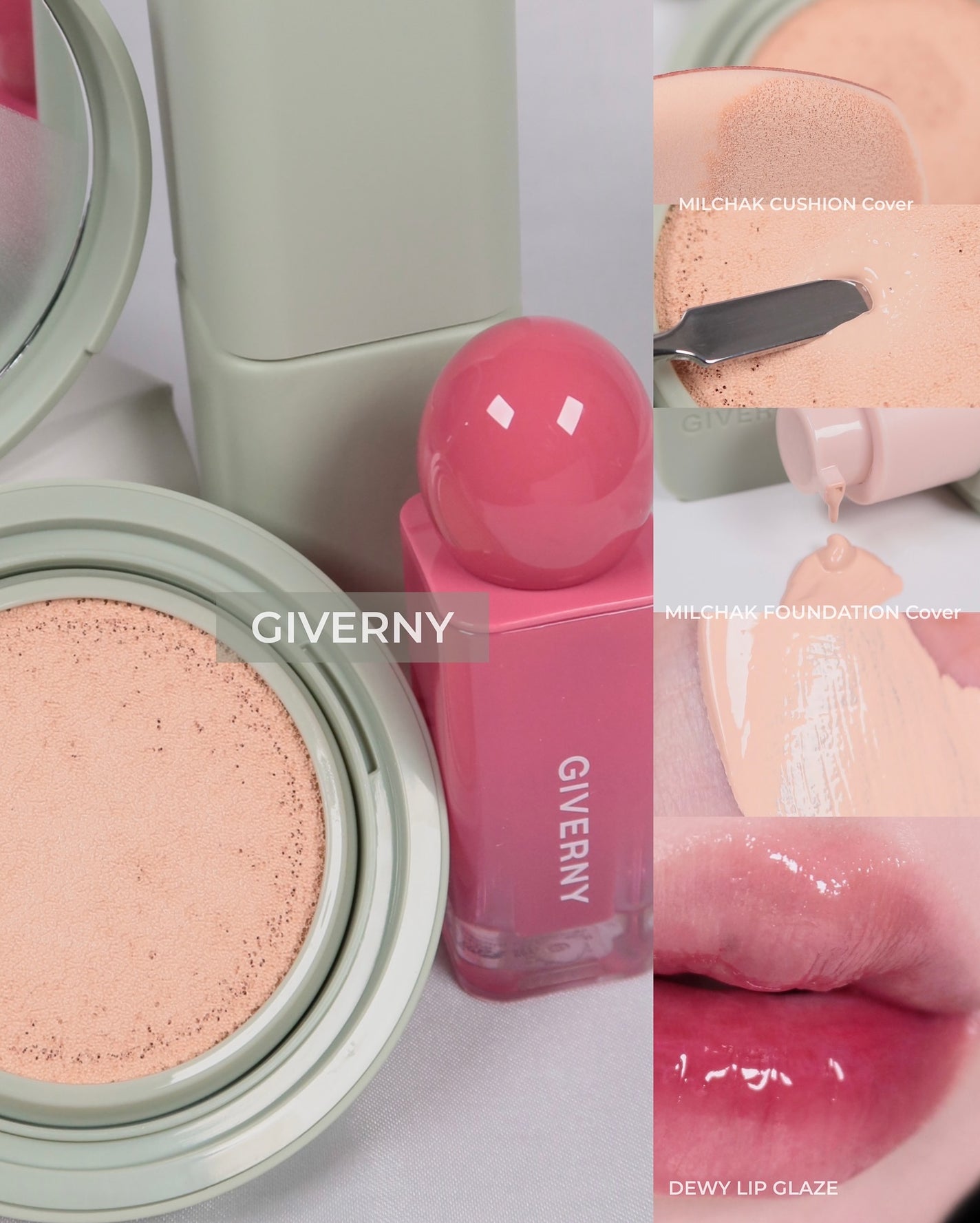 ジヴェルニー 密着カバークッション/GIVERNY/クッションファンデーションを使ったクチコミ(1枚目)