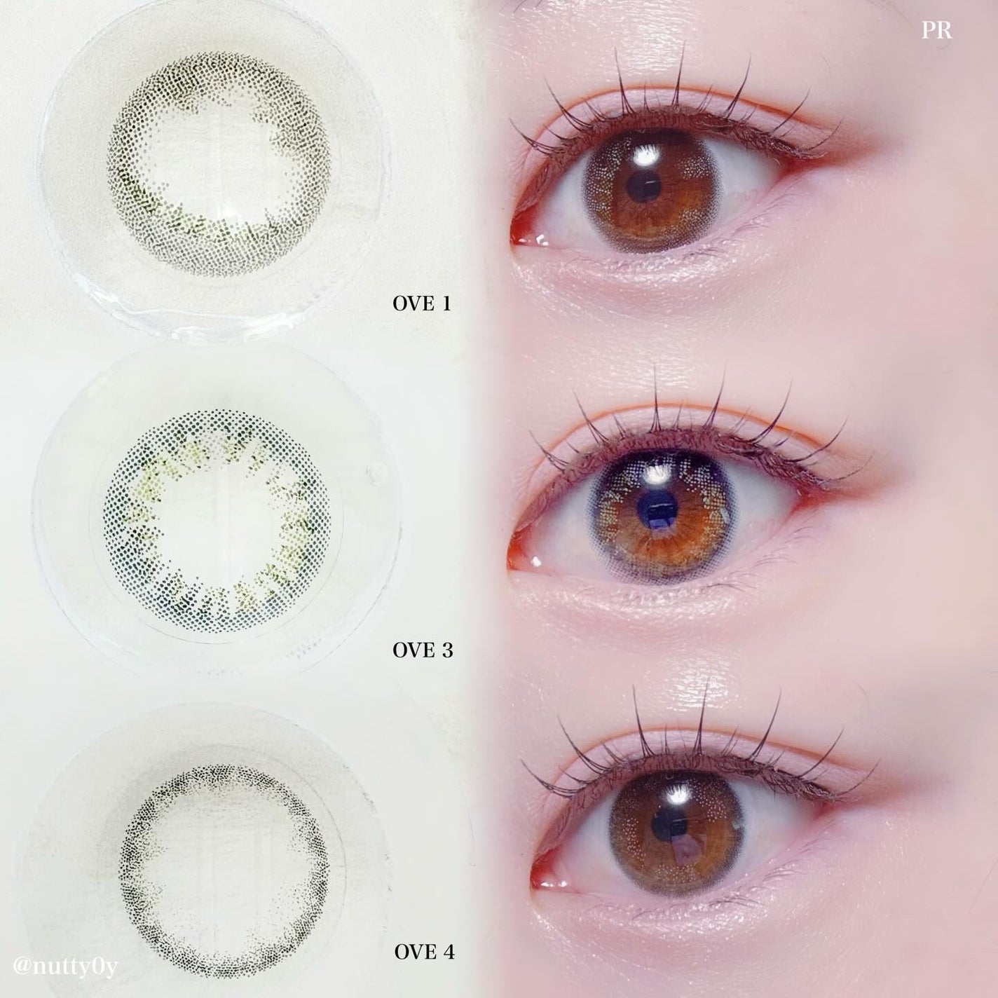 OvE(オヴィ) 1day/OvE/ワンデー(1DAY)カラコンを使ったクチコミ(2枚目)