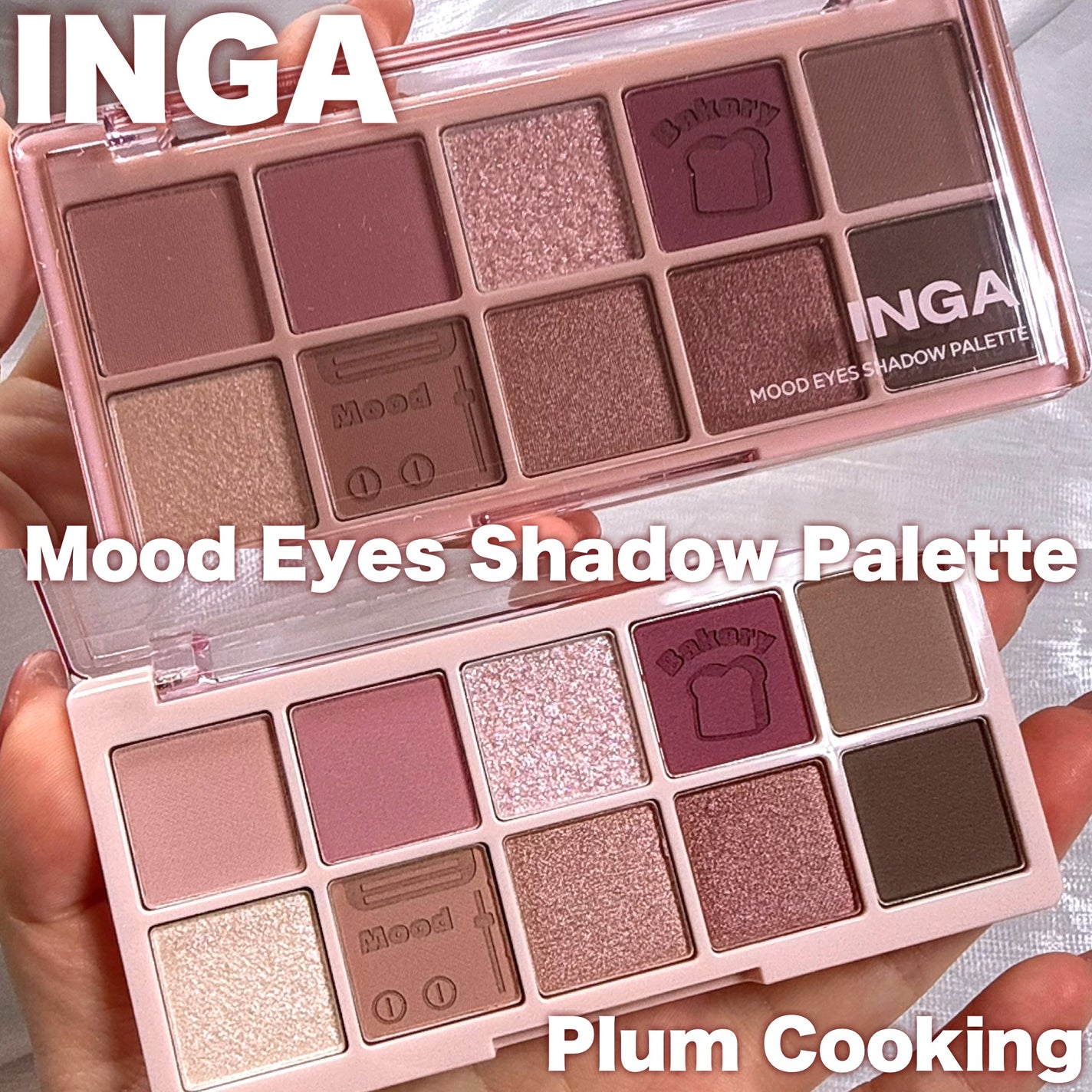 ムードアイズシャドウパレット/INGA/アイシャドウパレットを使ったクチコミ(2枚目)