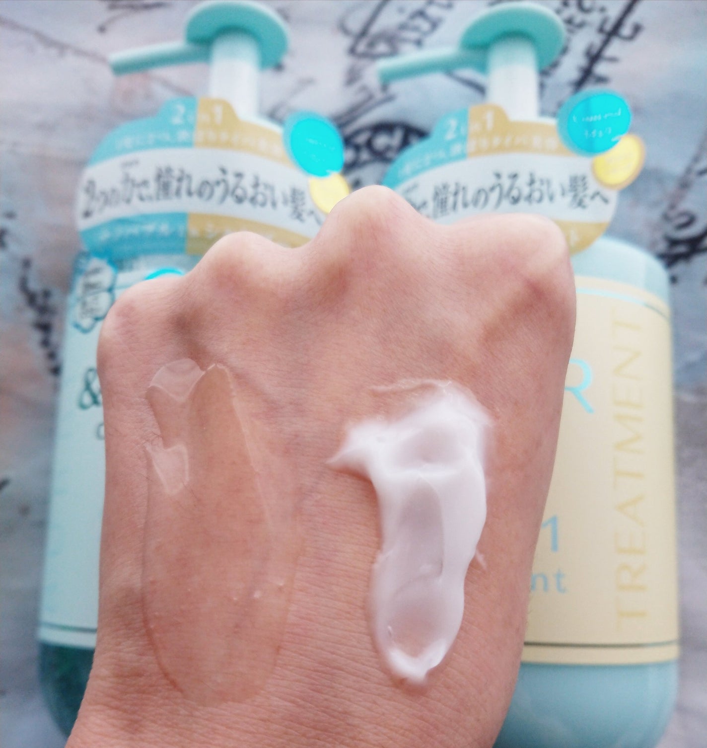 アンドペア コントロール モイスト 2in1 シャンプー&ヘアトリートメント/&PAIR/市販シャンプーを使ったクチコミ(4枚目)