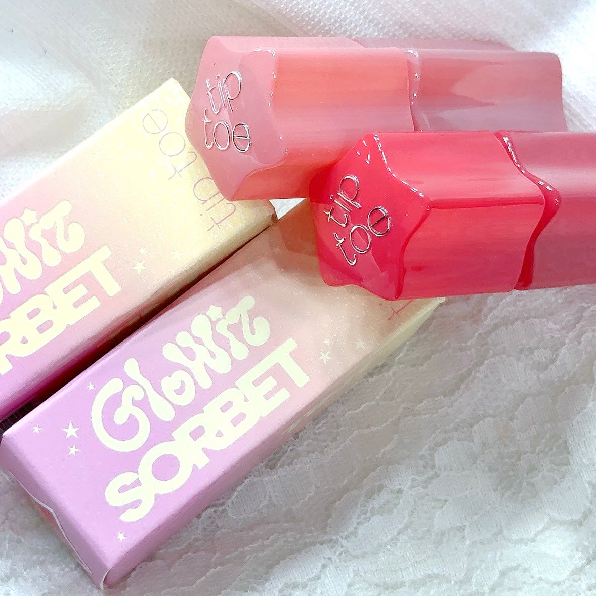 グロウイットソルベティント/tiptoe/リップティントを使ったクチコミ(5枚目)