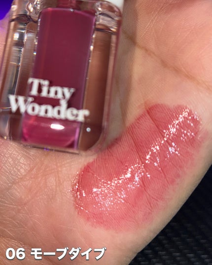 ハイパーデューイリップティント/Tiny Wonder/リップティントを使ったクチコミ(3枚目)