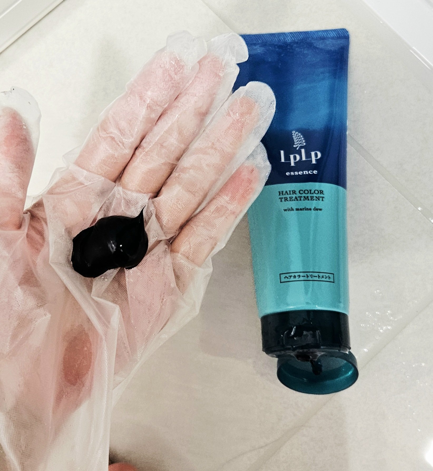 エッセンスカラートリートメント/LPLP(ルプルプ)/ヘアカラーを使ったクチコミ（3枚目）