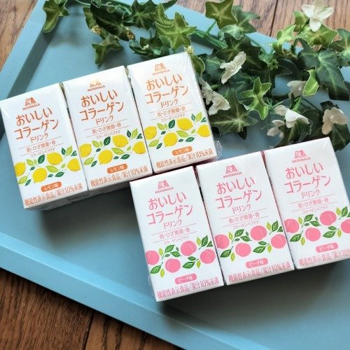 おいしいコラーゲンドリンク/森永製菓/美容ドリンクを使ったクチコミ（1枚目）