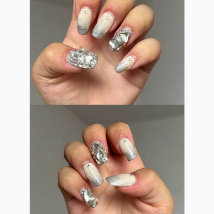 #ネイル,#ジェルネイル,#セルフネイル,#ニット映えネイルのネイルデザイン